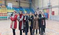 کسب مقام برتر در مسابقات طناب کشی توسط بانوان مرکز بهداشت همدان