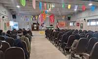 شور و نشاط معنوی در مرکز بهداشت همدان در آستانه نیمه شعبان