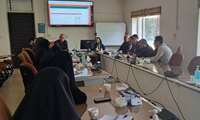 نشست هماهنگی ارائه خدمات سلامت در حوادث، بلایا و پدافند زیستی در مرکز بهداشت همدان