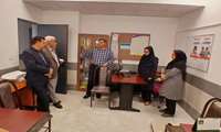 بازدید سرزده رئیس مرکز بهداشت همدان از مرکز خانه احسان پورمهر و پایگاه سلامت بانو منصور
