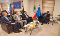 توسعه تعامل مرکز بهداشت همدان با اداره صمت