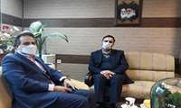 دیدار رئیس مرکز بهداشت شهرستان همدان با شهردار