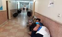اجرای مانور زلزله در مرکز بهداشت شهرستان همدان