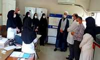 حضور صمیمی نماینده مردم در مجلس شورای اسلامی در جمع پرسنل مرکز بهداشت همدان 