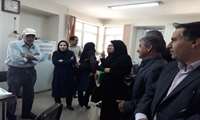 بازدید میدانی ناظرین دانشگاههای قطب غرب کشور از مراکز مجری برنامه کنترل فشارخون در شهرستان همدان