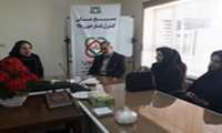 تقدیر از خدمات مسئول اسبق آزمایشگاه رفرانس تشخیص طبی مرکز بهداشت شهرستان همدان