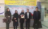 تقدیر رئیس مرکز بهداشت شهرستان همدان و رئیس گروه بیماریهای غیر واگیر مرکز بهداشت استان  از بیماران و پرسنل درمانگاه تالاسمی بیمارستان بعثت
