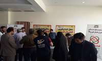 راه اندازی ایستگاه سنجش فشار خون در حاشیه مراسم تکریم و معارفه ریاست دانشگاه علوم پزشکی ابن سینا 