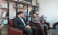 دیدار دکتر خیراندیش و جمعی از مسئولین واحدهای مرکز بهداشت همدان با سرپرست دانشگاه علوم پزشکی ابن سینا