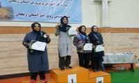 کسب مقام اول مسابقات تنیس روی میز پیشکسوتان بانوان  در رده سنی 50 سال