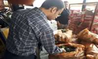کشف ، جمع آوری و معدوم سازی 6 تن مواد غذایی 