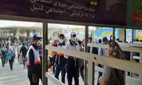 مشارکت فعال در مراقبت و نظارتهای بهداشتی در مرز مهران