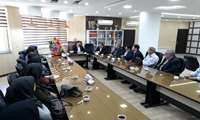 دیدار صمیمانه معاون بهداشتی دانشگاه با دکتر خیراندیش و مسئولین واحدهای فنی و اجرایی مرکز بهداشت همدان