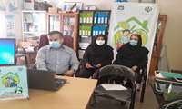 آموزش مجازی سفیران سلامت ادارات با موضوع "هر خانه یک پایگاه سلامت"