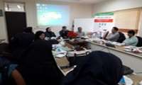 برگزاری جلسه شورای پیام گزاران سلامت ادارات 