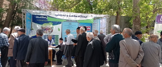 راه اندازی ایستگاه سلامت و تندرستی در نماز جمعه همدان