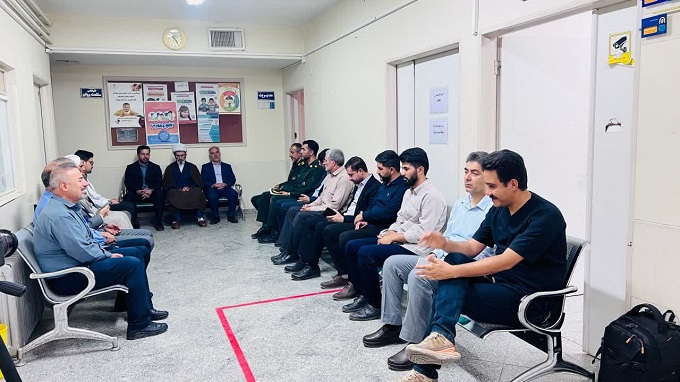 تجلیل از پزشکان و تیم سلامت مرکز شبانه روزی قهاوند به مناسبت روز پزشک